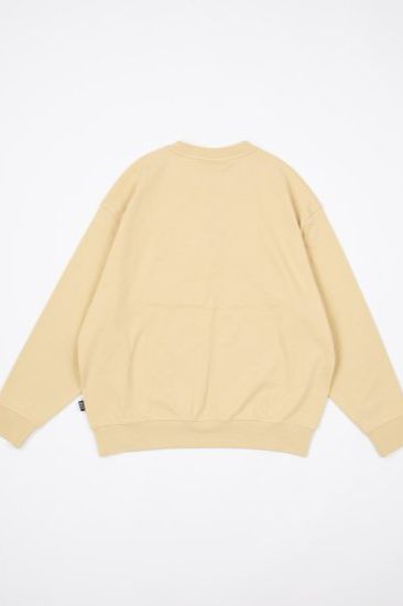CHAIN DESIGN DOUBLE FACE SWEAT/ カーキ 【BOY LONDON】