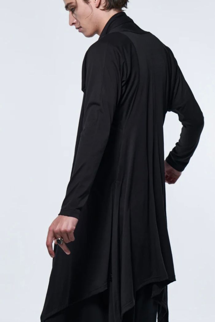 《予約品》 ベア天竺DolmanFlareCardigan / ブラック 【kiryuyrik】 2023年4月以降入荷予定