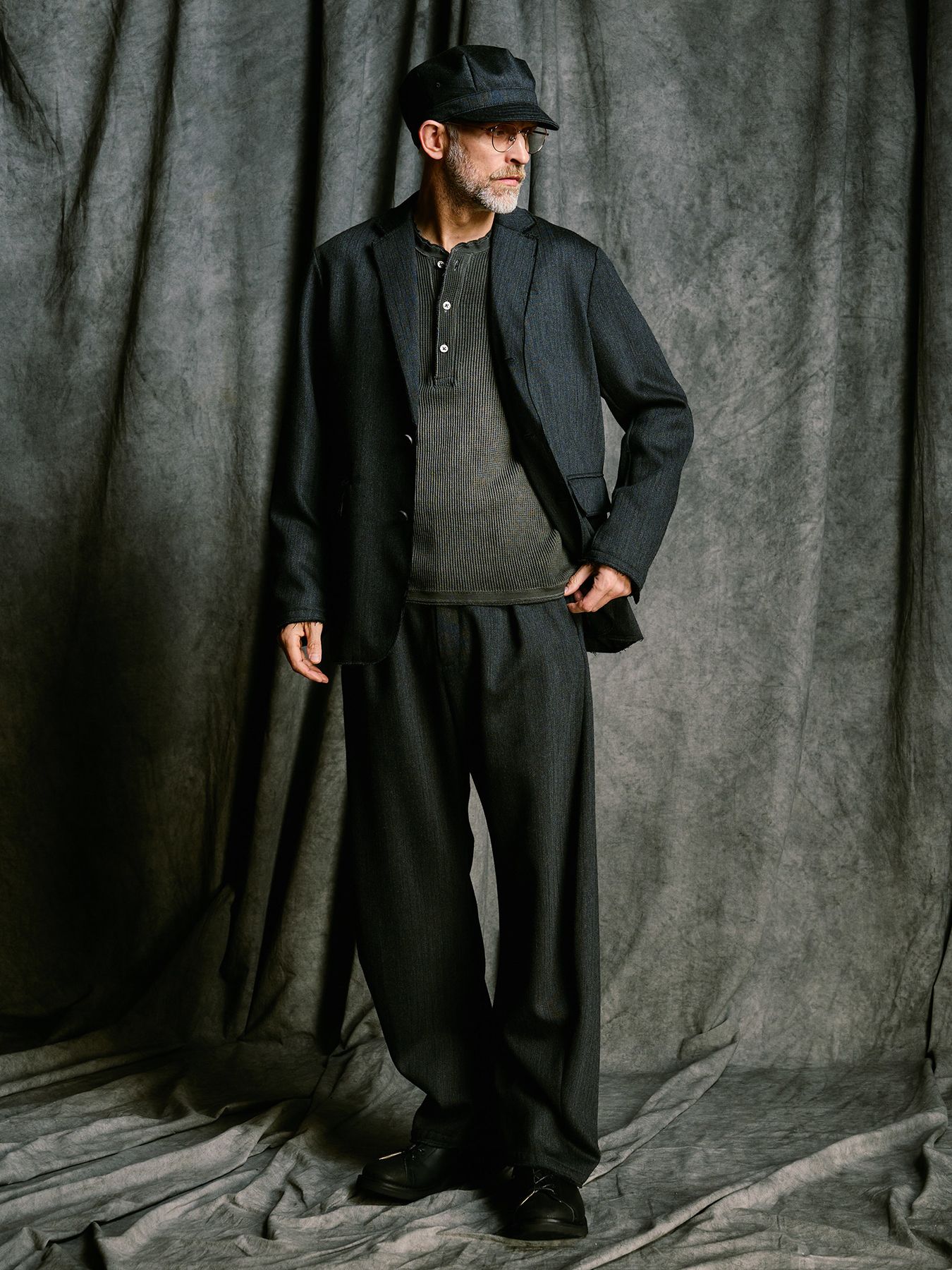 【予約品 4月19日(日) 18時締切】modern lineman boots / カウレザー モダン ラインマンブーツ / ブラック