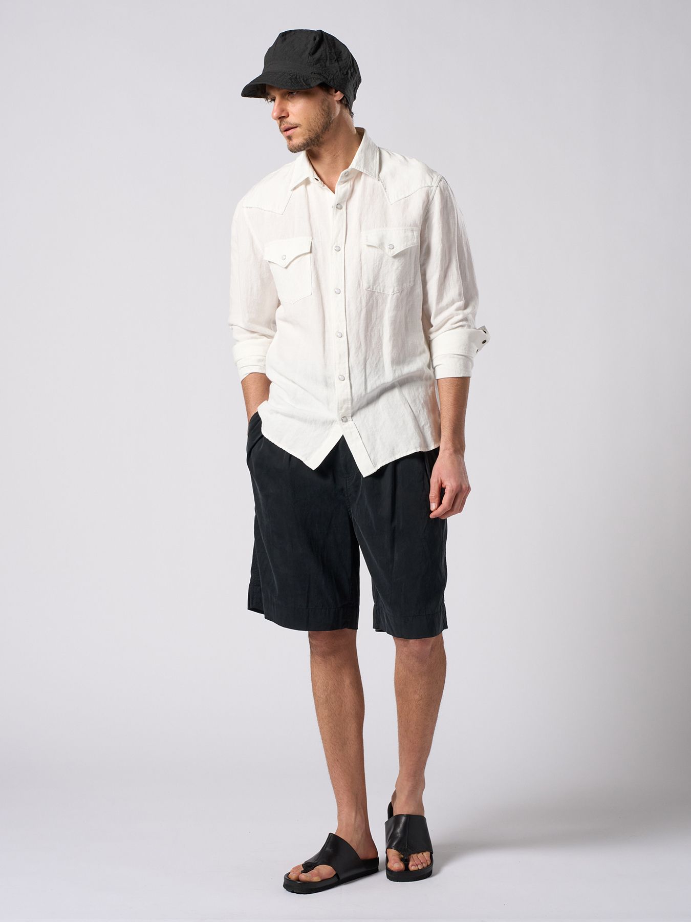 【予約品 1月25日(日) 締切】gurkha easy shorts / グルカ イージーショーツ / ブラック