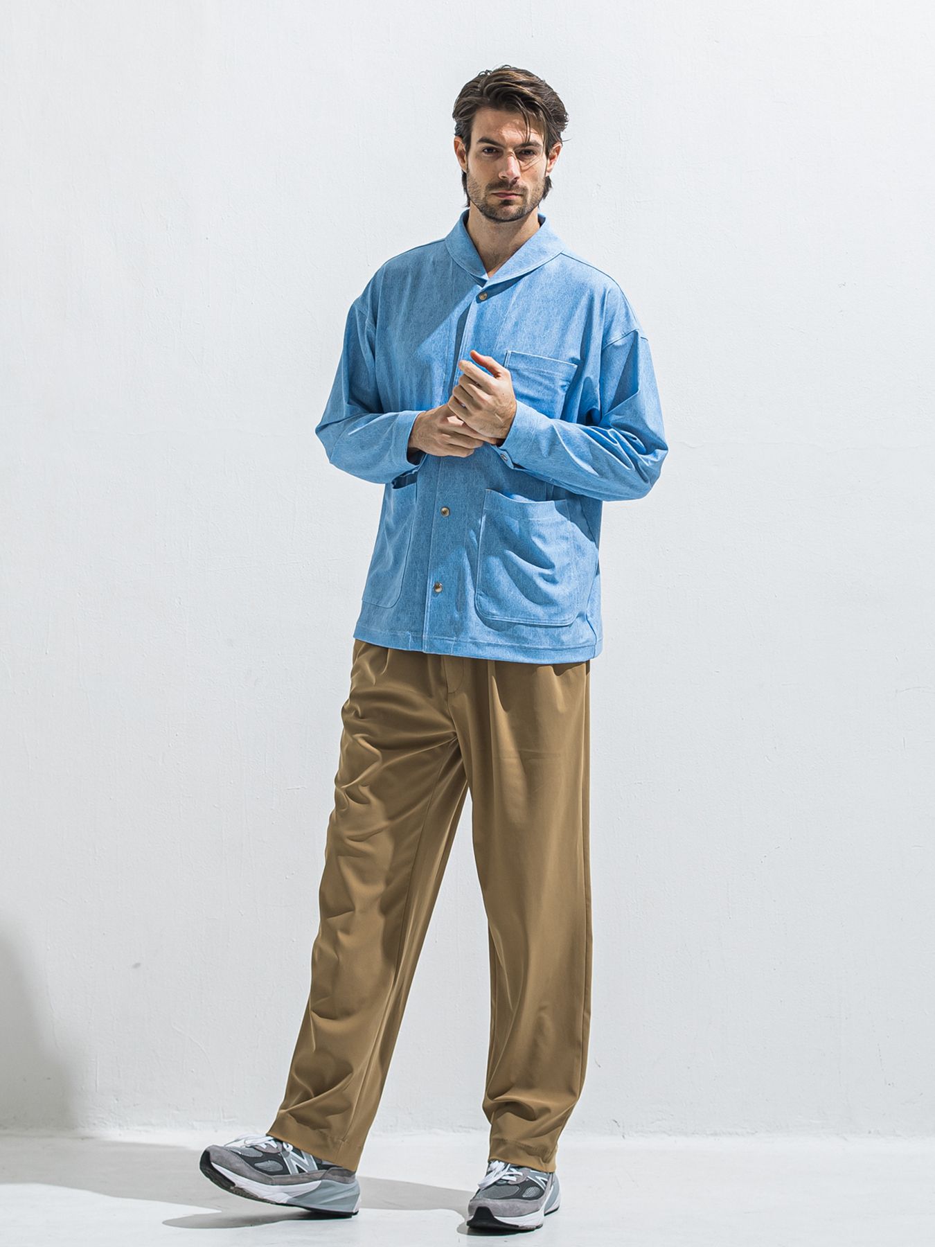 【予約品 2月15日(日) 18:00 締切】BEN PANTS / ワイドルーズパンツ / ブラウン