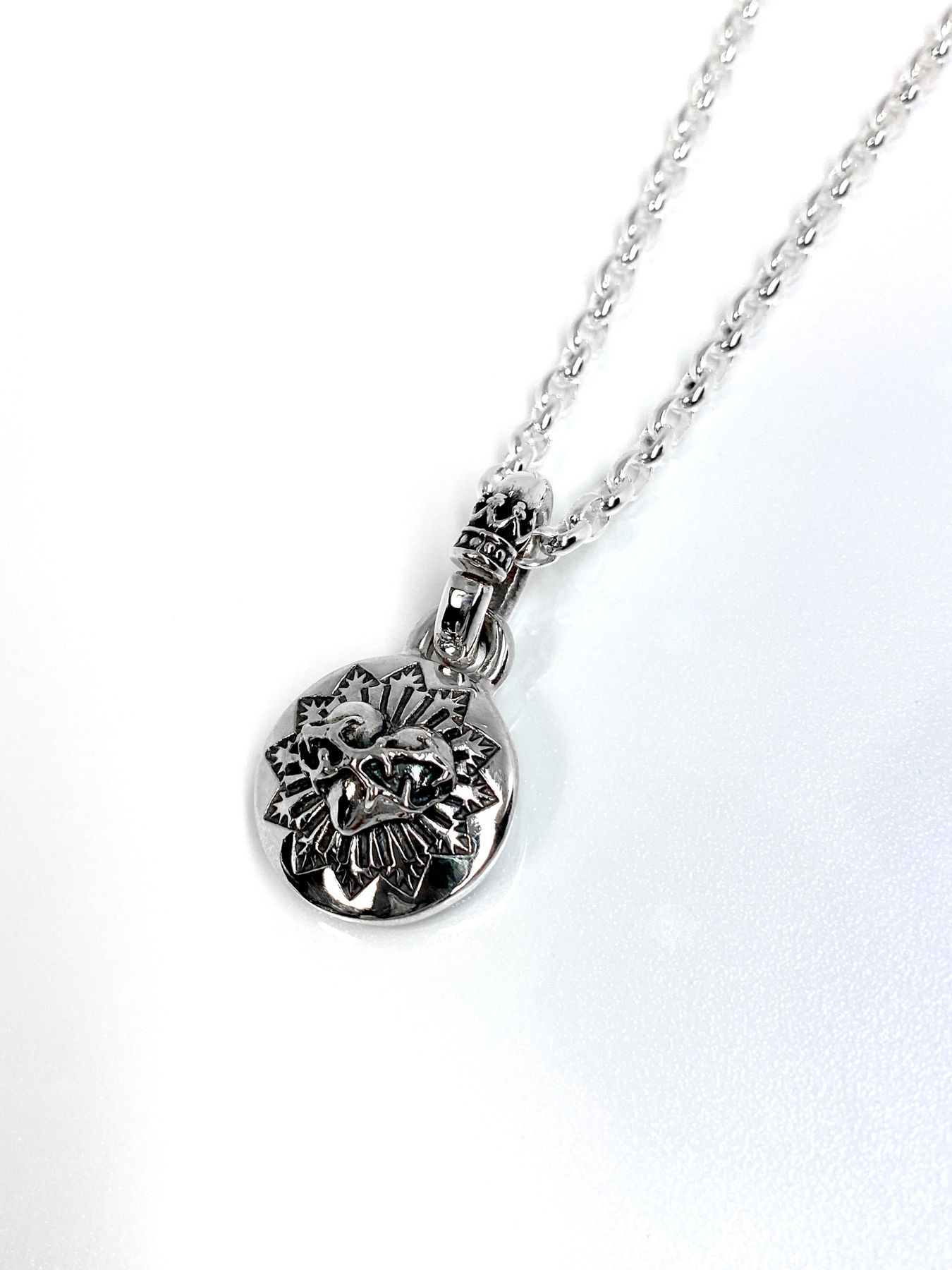 《受注生産》SW:HEART NECKLACE / スタンプワークハートネックレス / 注文から1～2週間後入荷予定