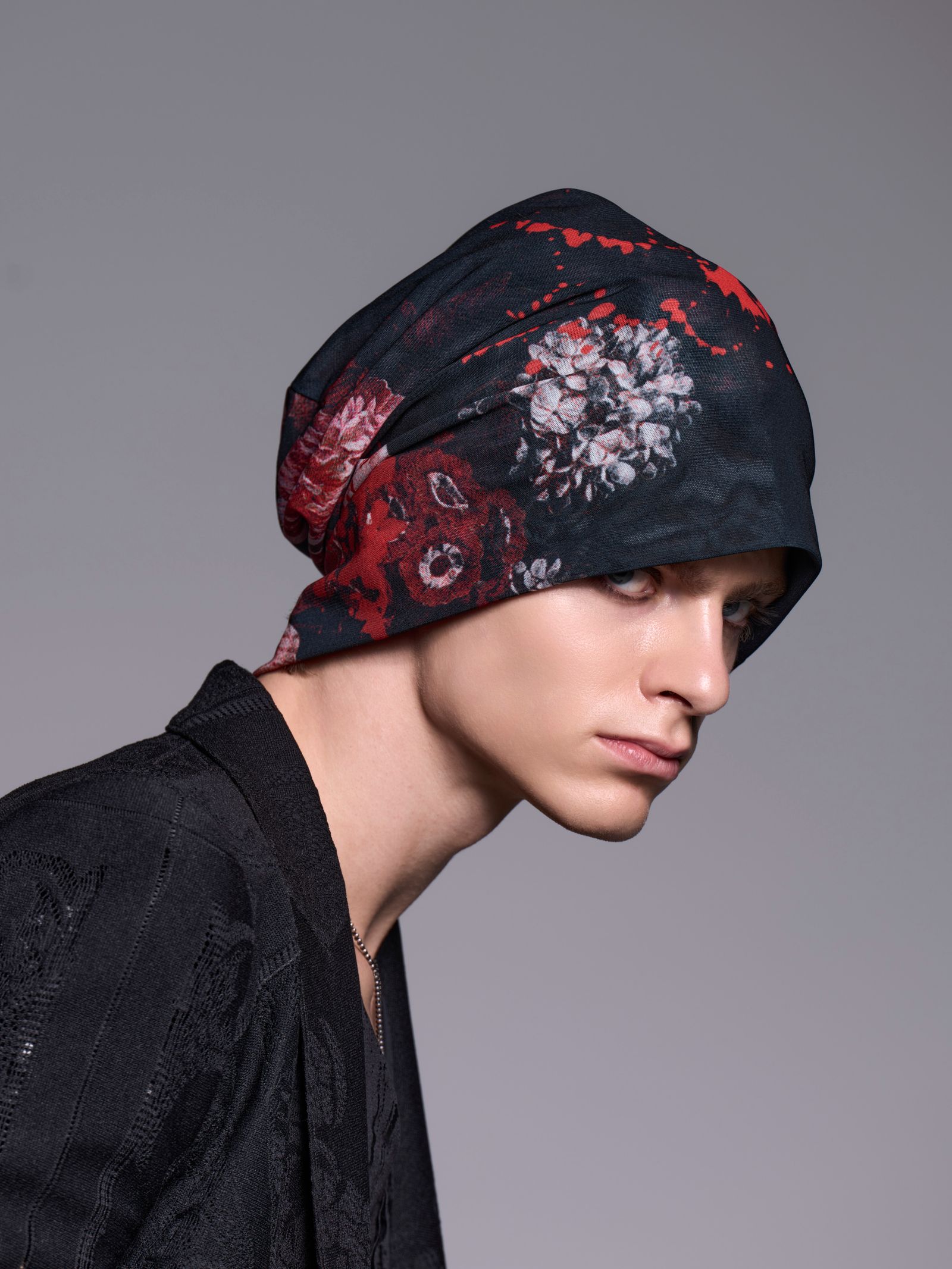 【予約品 1月4日(日) 締切】Cap / キャップ / ブラックフローラ