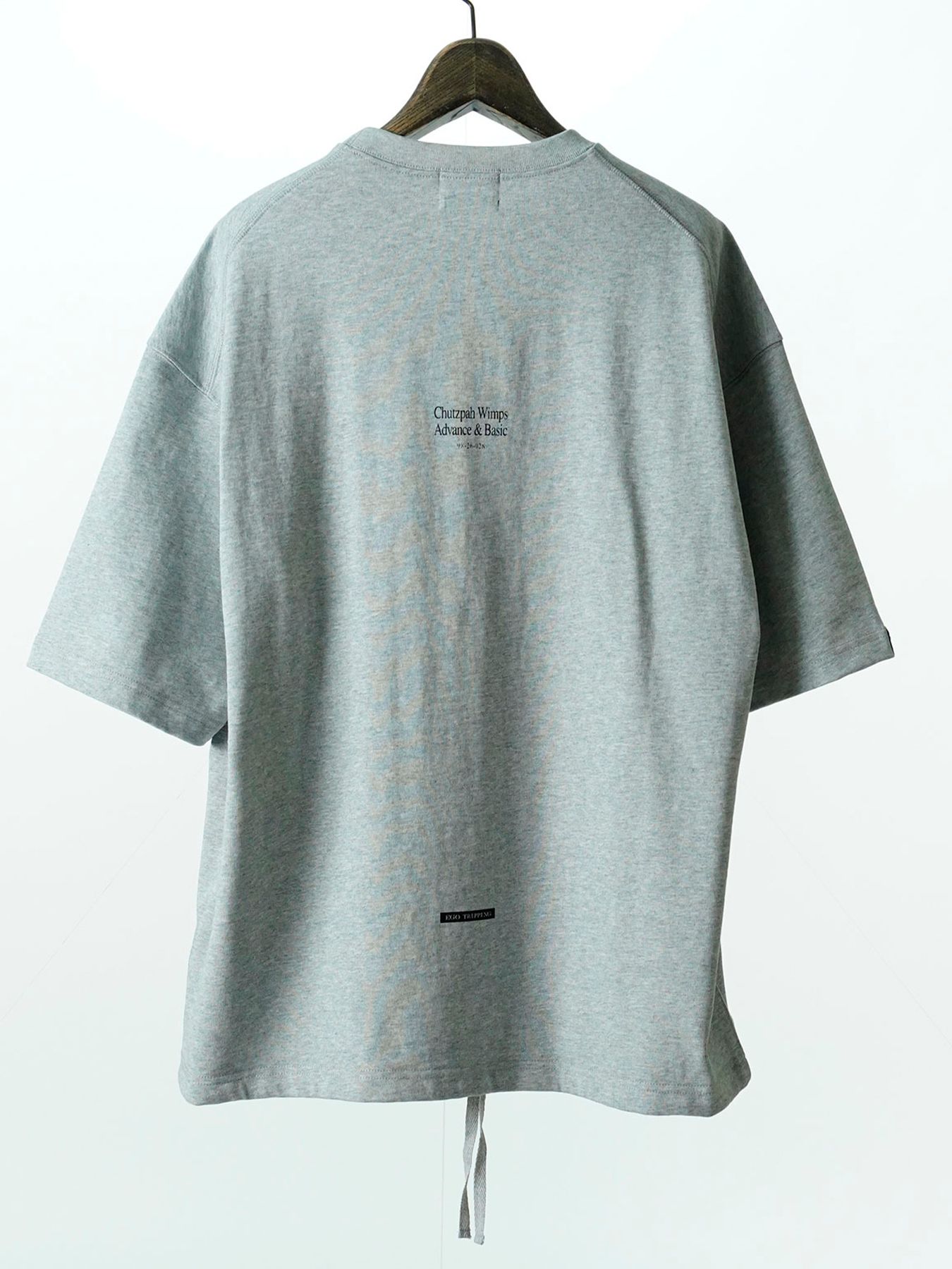 【予約品 11月9日(月) 締切】HEAVYJERSEY Chipped / ヘビーオンスジャージー Tシャツ / 杢グレー