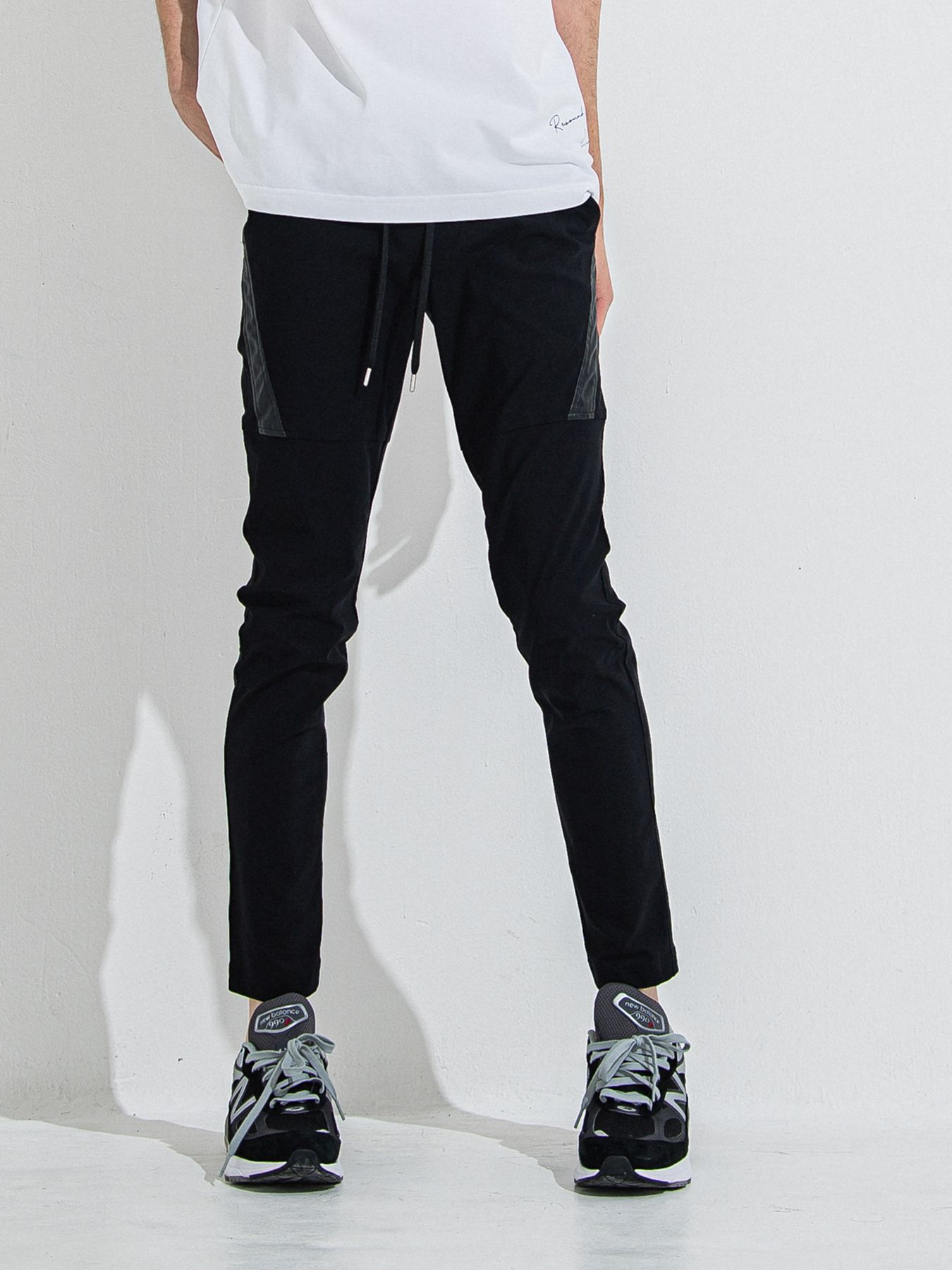 【予約品 】TYLER NYLON PANTS / タイラーナイロンパンツ / ブラック