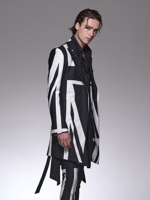 《予約品》 LongJacket / ロングジャケット / ブラック&ホワイト
