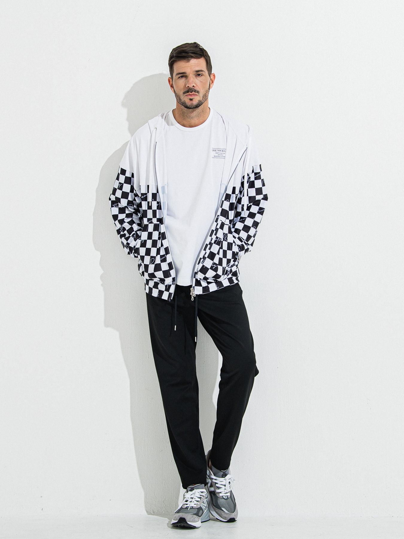 【予約品 】PAT WIDE EASY PANTS / パットワイドイージーパンツ / ブラック