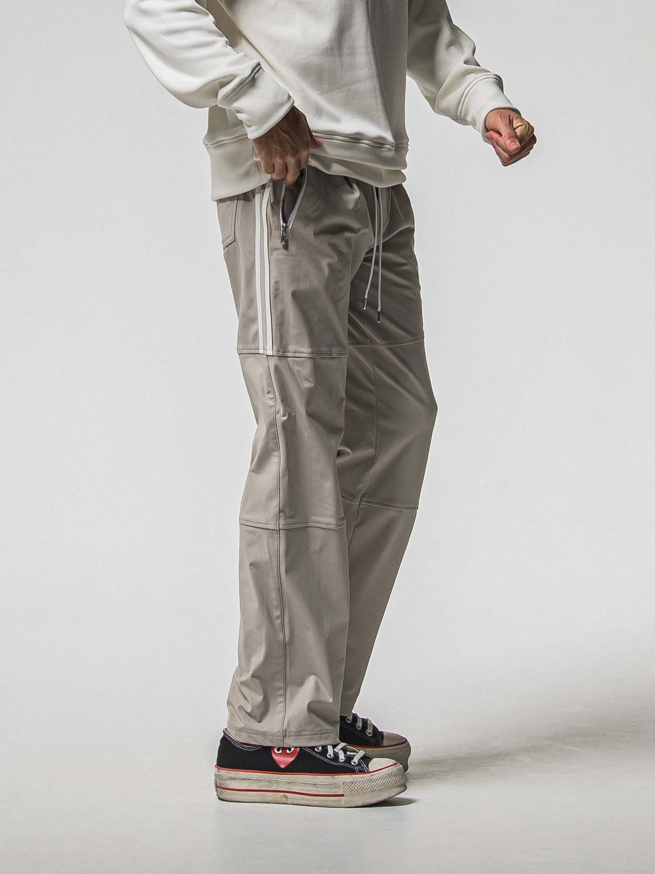【予約品 8月31日(日) 締切】Johnson LINE HEAT PT / ジョンソン ラインヒートパンツ / グレー×ホワイト