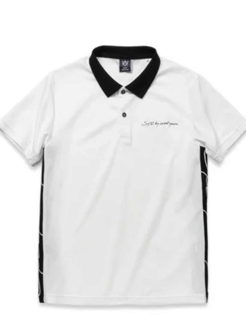 SY32 by SWEET YEARS GOLF - SIDE LINE COOL POLOポロシャツ｜MEN'S 