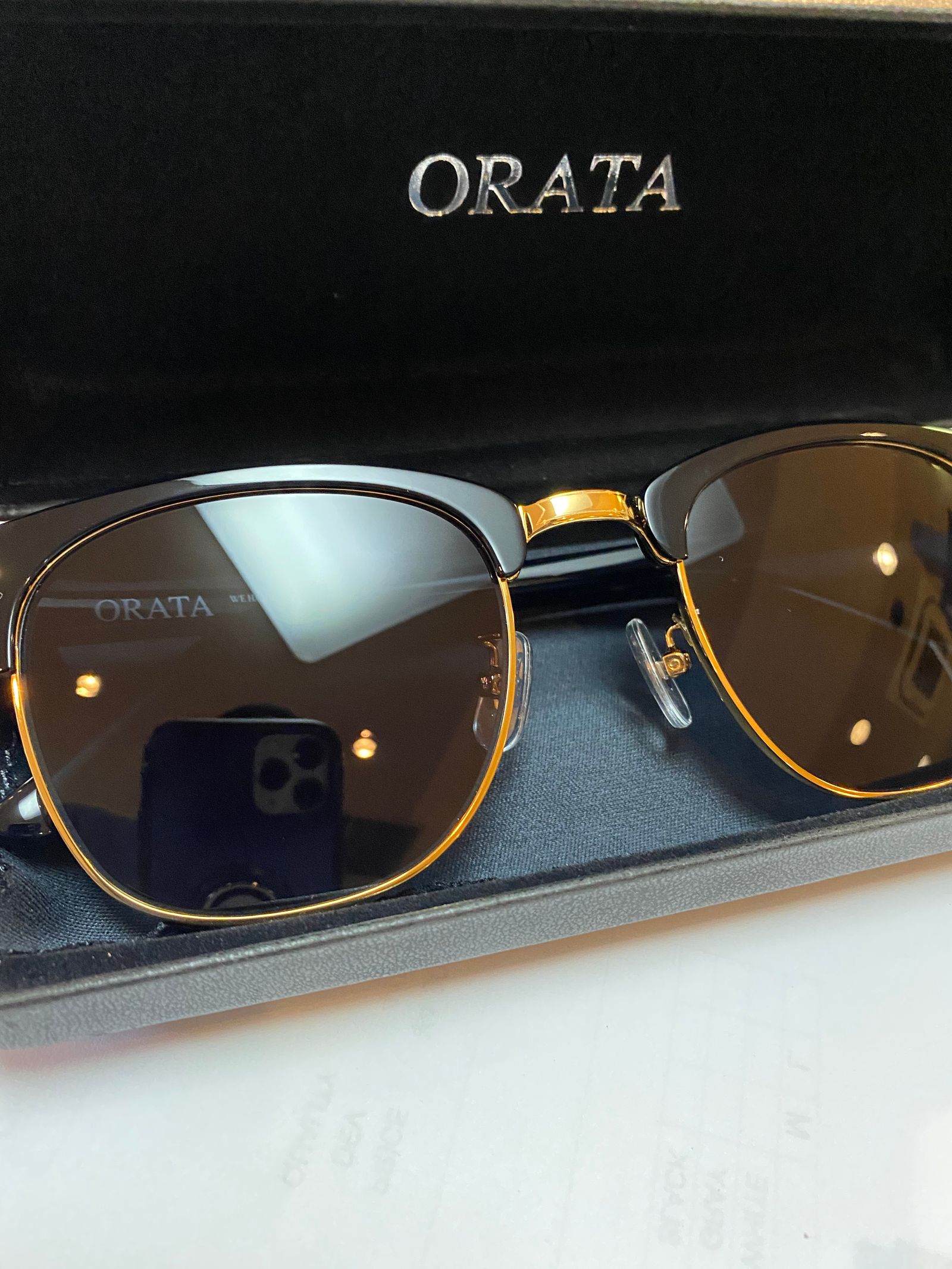 ORATA - OR SIRMONT /サングラス / ブラック 【ORATA】 | BRYAN