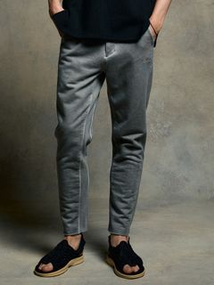 【予約品 9月23日(火) 締切】cut-off sweat pants / カットオフ スウェットパンツ / ライトグレー