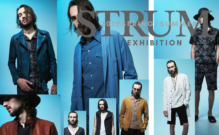 STRUM　2019S/S　スタイル写真アップ 展示受注会を開催 します。８/4(sat)~5(sun)　デザイナー日曜来店