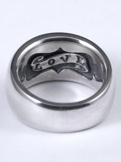 Domed Ring -Narrow- / LOVE / リング