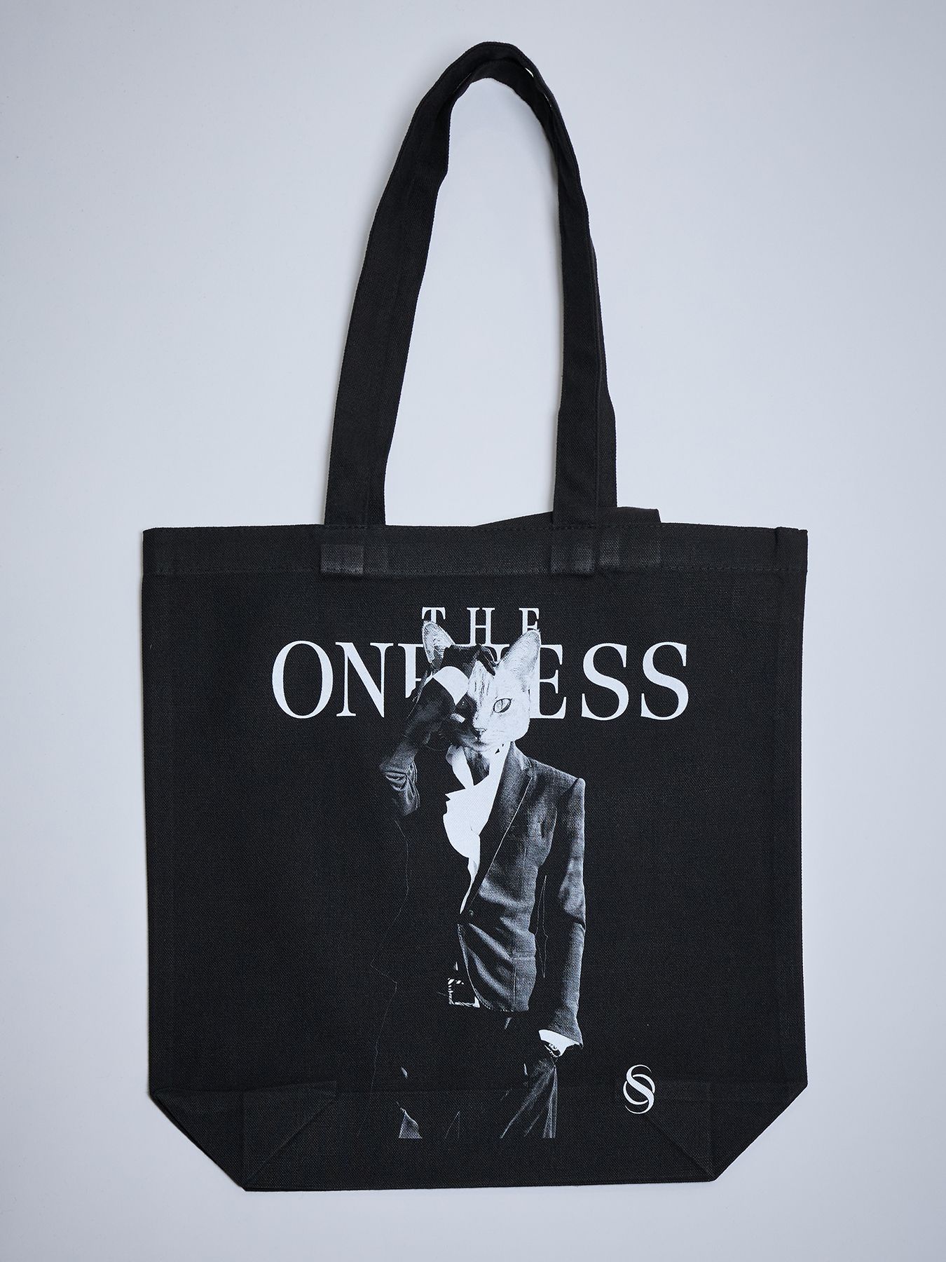 【予約品 4月26日(日) 締切】《犬猫保護活動チャリティー企画》Organic Cotton Tote Bag / オーガニックコットン トートバッグ / ブラック