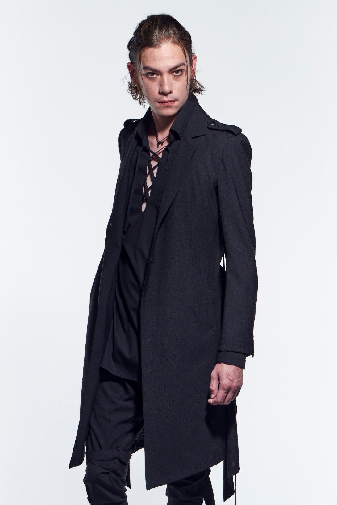 《予約品》 FlareJacket テーラードジャケット TWS-Stretch / Black 【kiryuyrik】 1月入荷予定