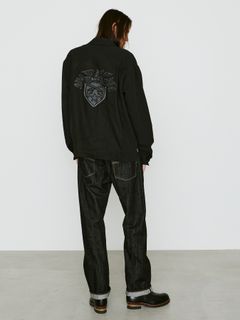 【予約品 8月10日(日) 締切 】EAGLE EMBLEM SHIRT / イーグルエンブレム シャツ / ブラック×ブラック