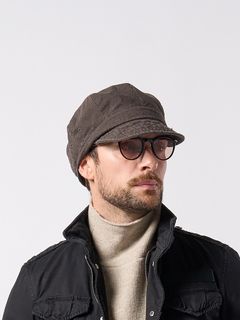 【予約品 3月27日(木) 締切】vintage work cap / ヴィンテージ ワークキャップ / チャコール