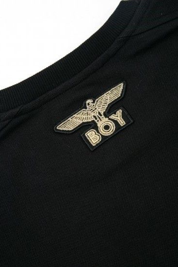 TRAMP WING SWEAT / BLACK 【BOY LONDON】