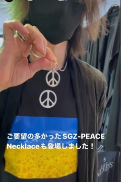 SGZ-PEACE Nacklace / ネックレス  / シルバー 【THE ONENESS】