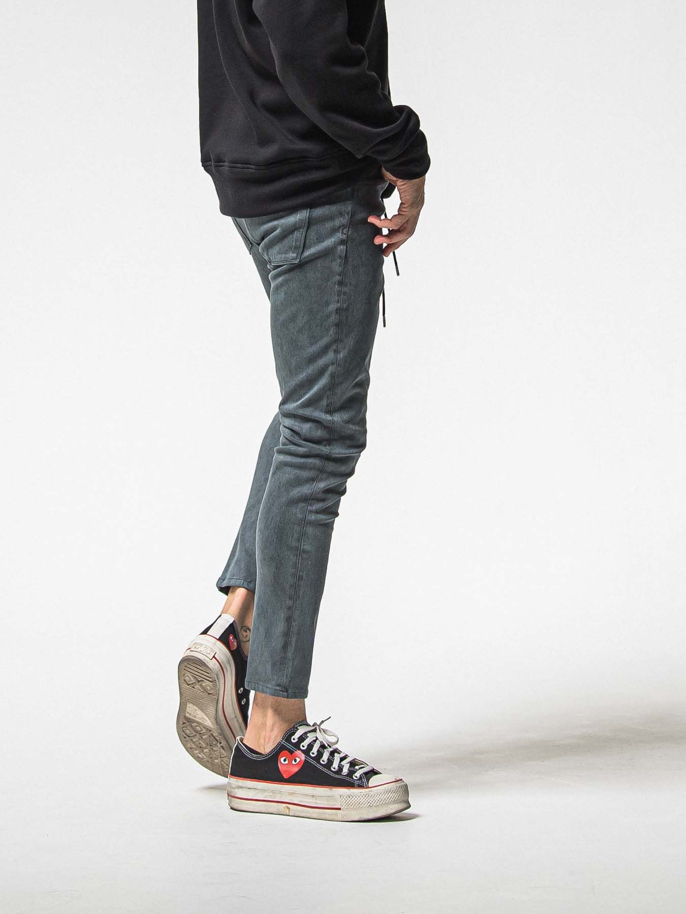 【予約品 8月31日(日) 締切】MICK DENIM JERSEY / ミック デニムジャージ / ピグメントブラック