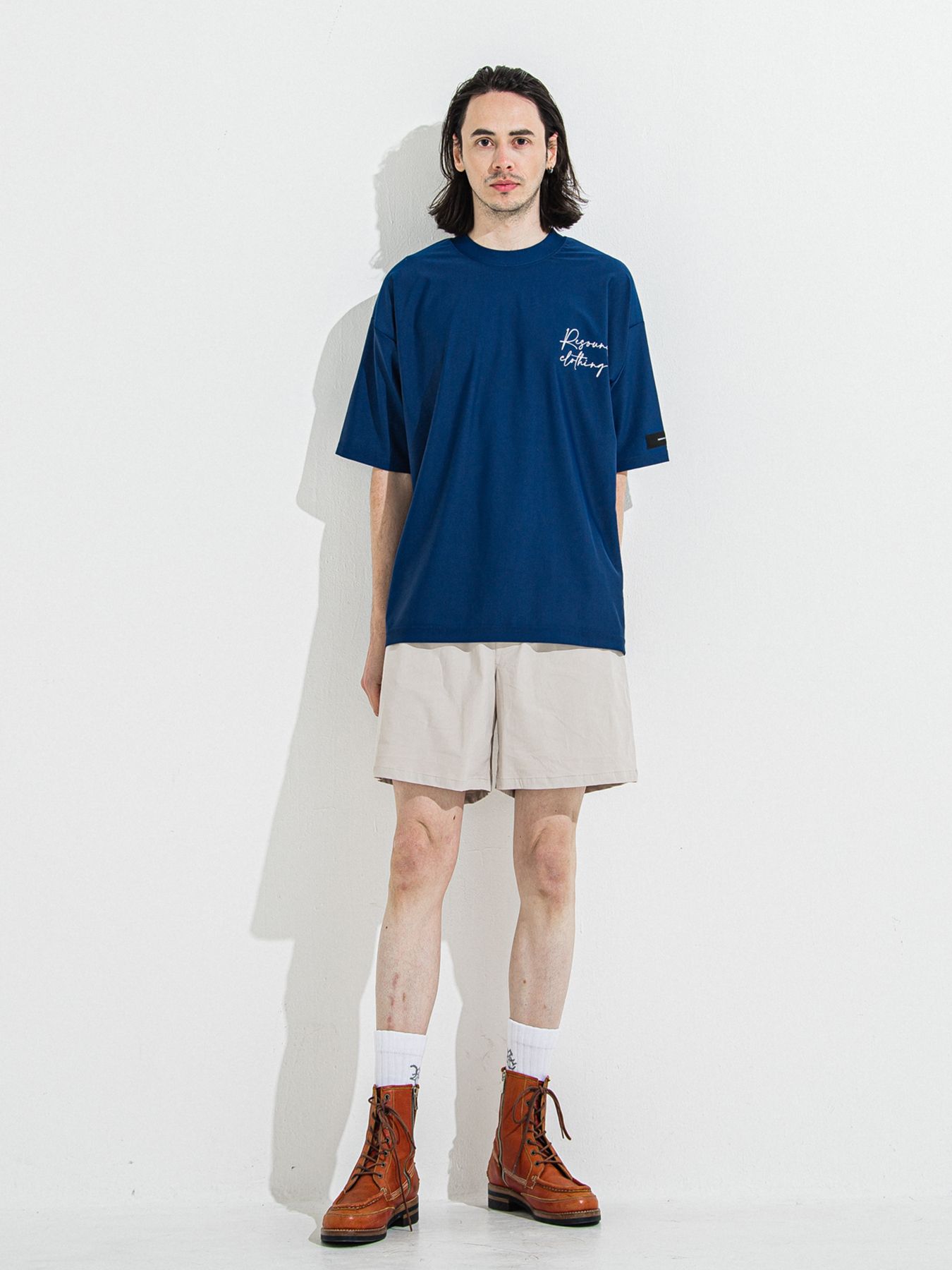 【予約品 】TV NYLON SHORTS / ティーヴィーナイロンショーツ / グレージュ