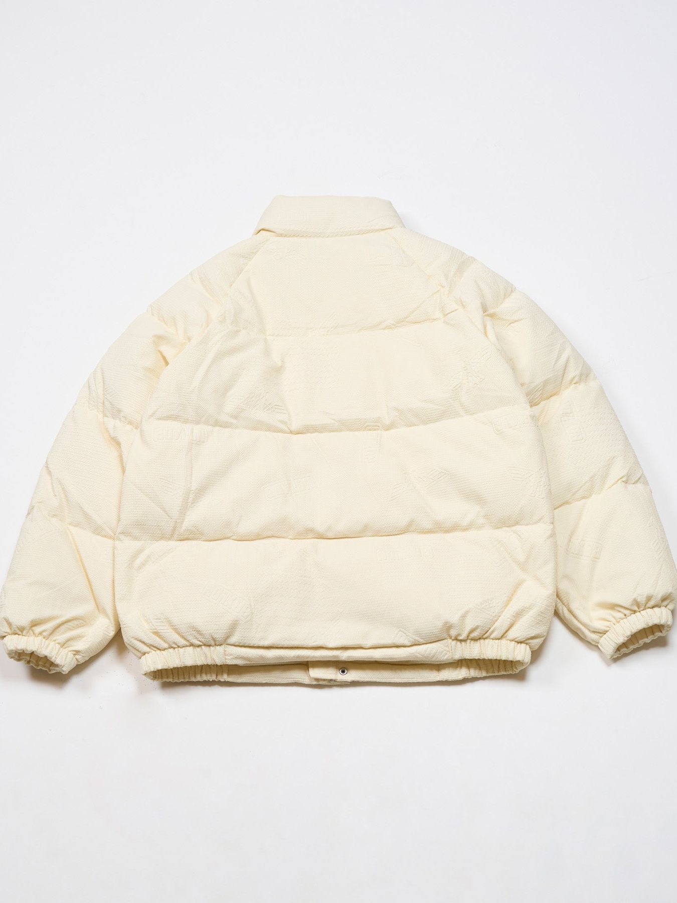 BOY LOGO EMBOSSING DOWN BLOUSON / ダウンブルゾン / オフホワイト