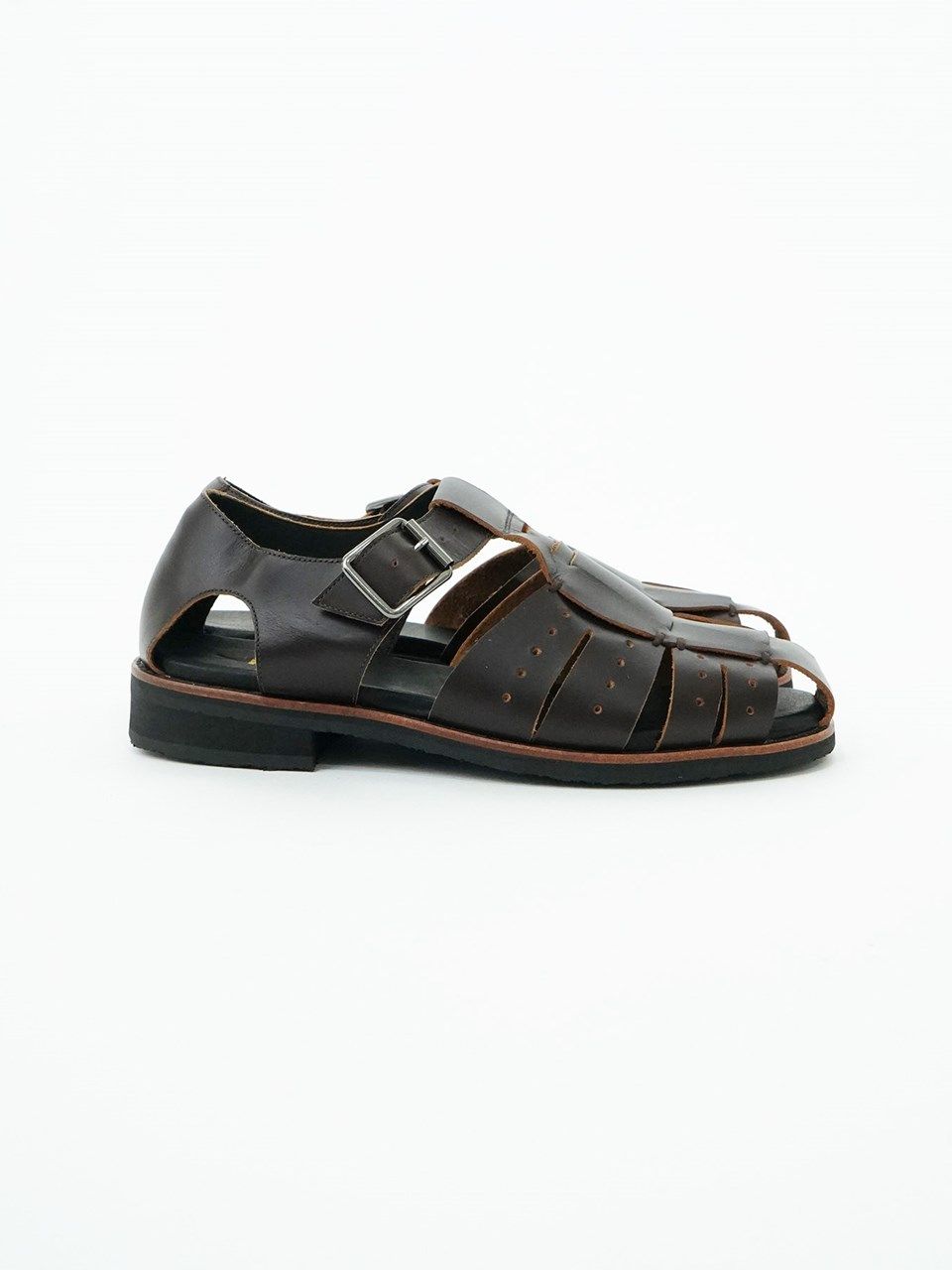 《予約品10月20日(日）締め》 GURKHA SANDALS / 牛革サンダル / ブラウン