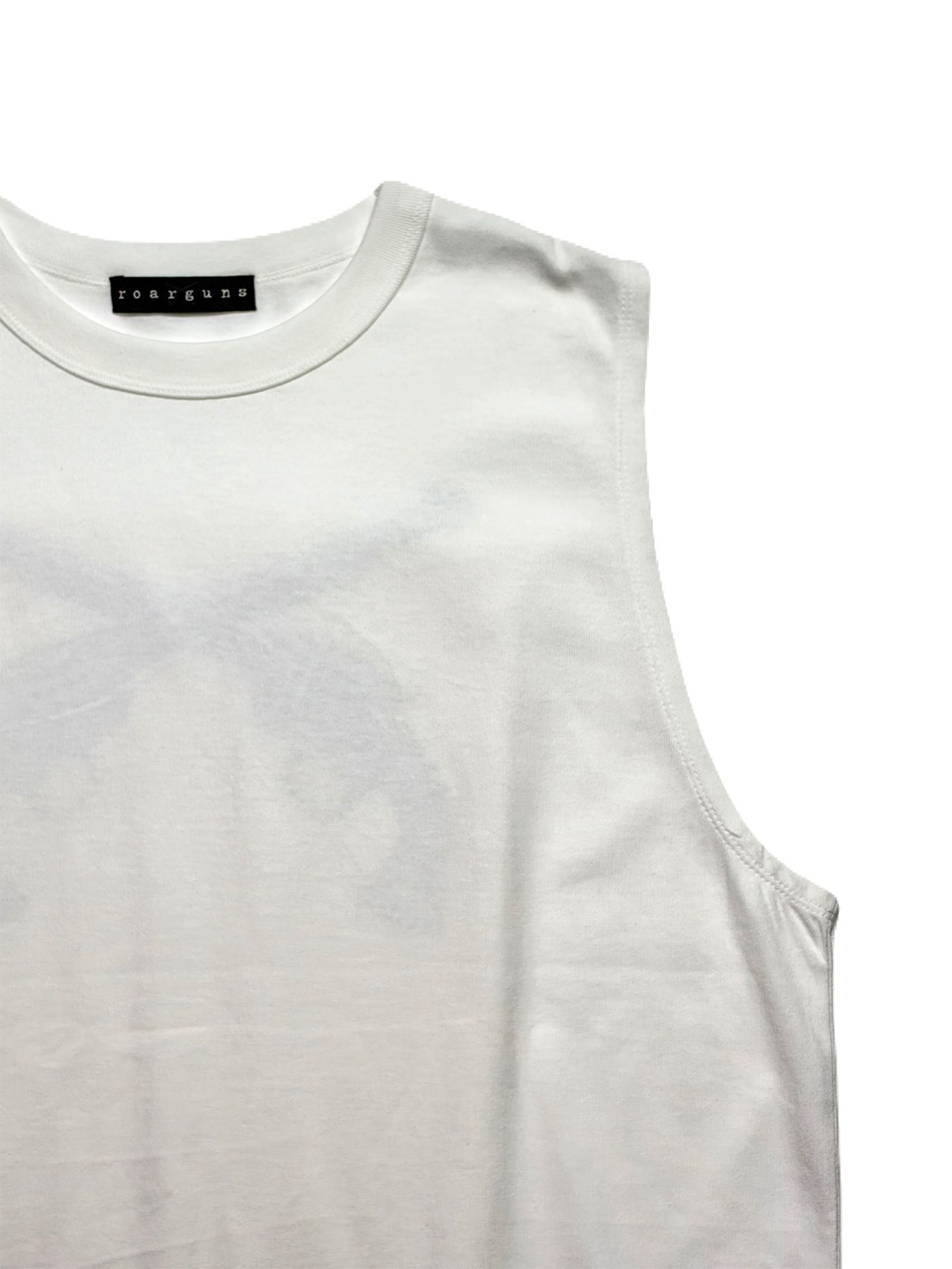 【予約品 8月23日(日) 締切】SLEEVELES TEE METAL / メタル / ホワイト