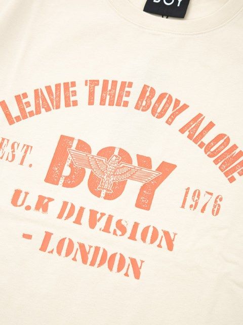 VINTAGE PRINTED HEAVY WEIGHT TEE WHITE / Tシャツ / ホワイト 【BOY LONDON】
