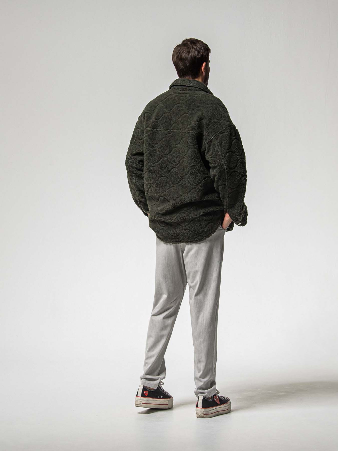 【予約品 】PAT WIDE EASY PANTS / パット ワイドイージーパンツ / グレー