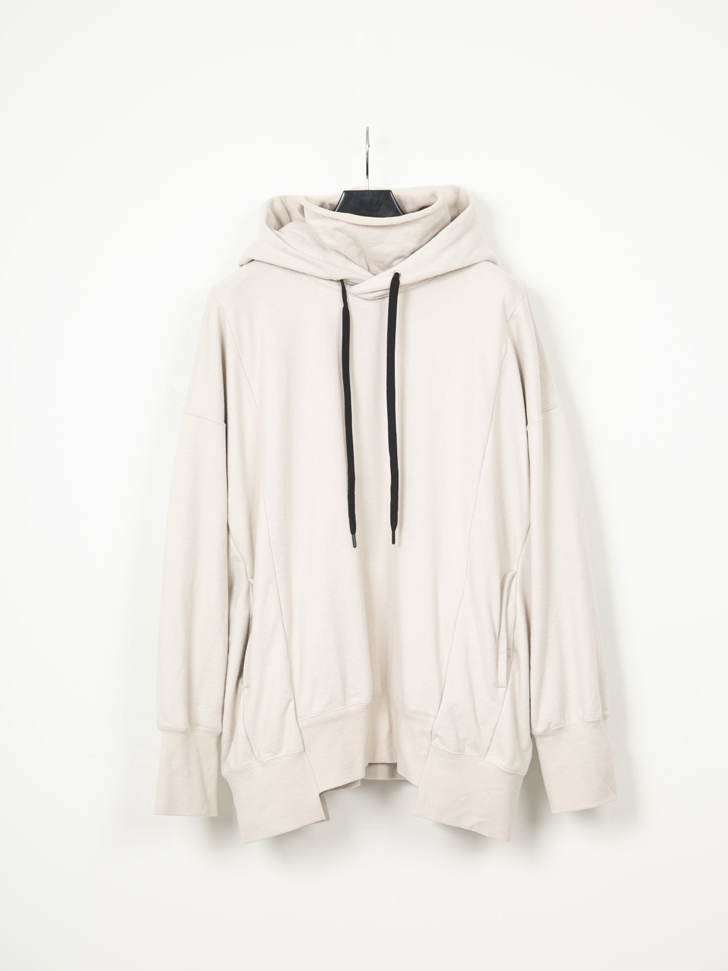 Tight Tension French Terry Hight Neck Hoodie  / ハイネックフーディー  / アイボリー