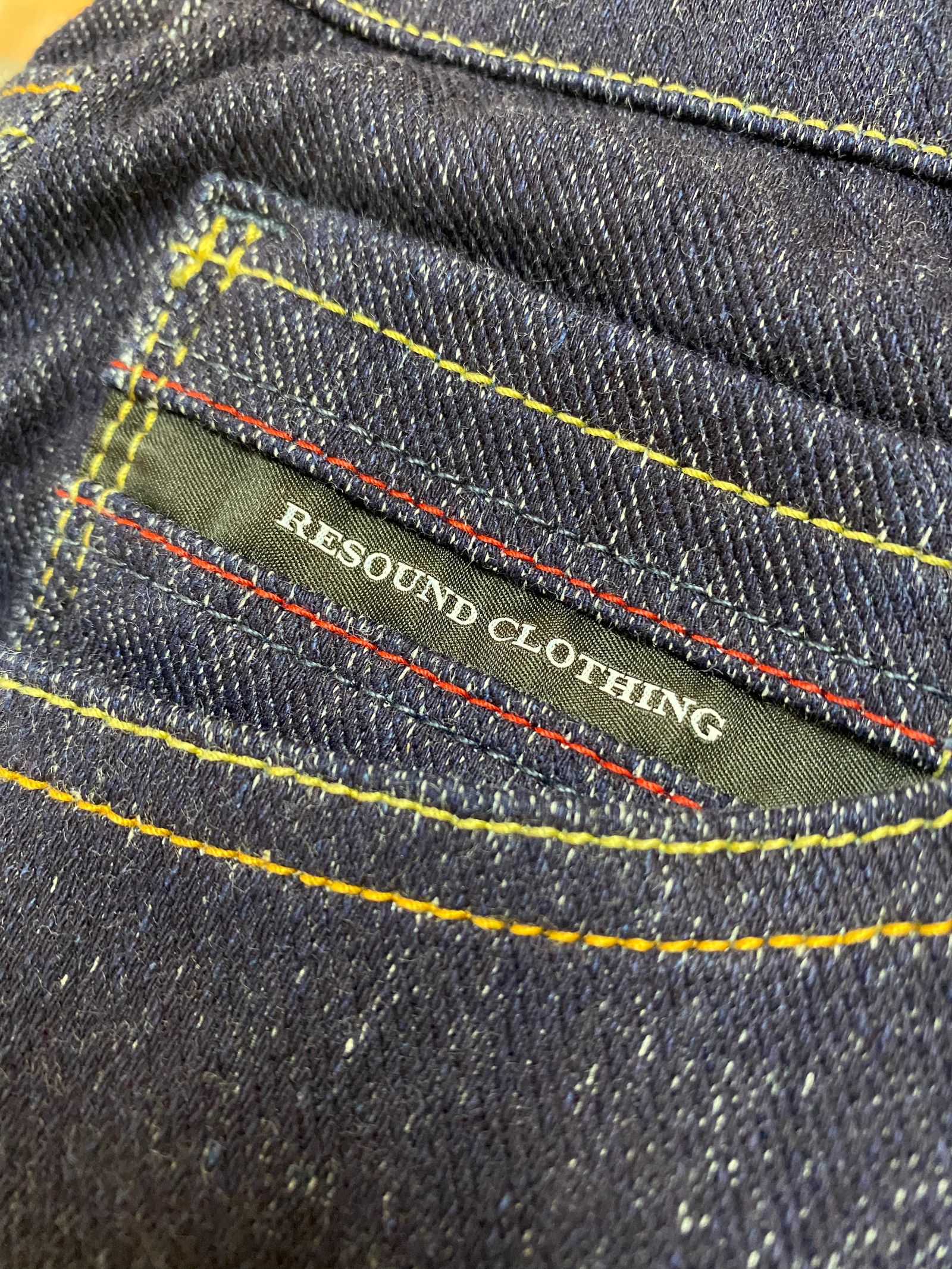 MICK DENIM JERSEY  / インディゴワンウォッシュ【RESOUND CLOTHING】