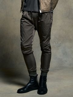 【予約品 9月23日(火) 締切】tuck rib pants / タックリブパンツ / カーキ