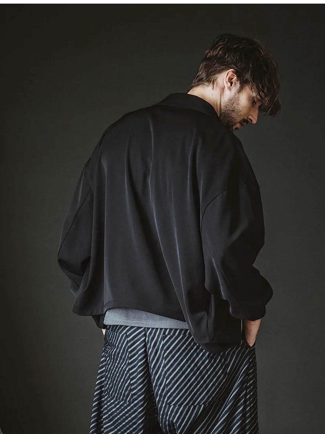 WポケットZIP-BLZ / ブラック【NO ID.】