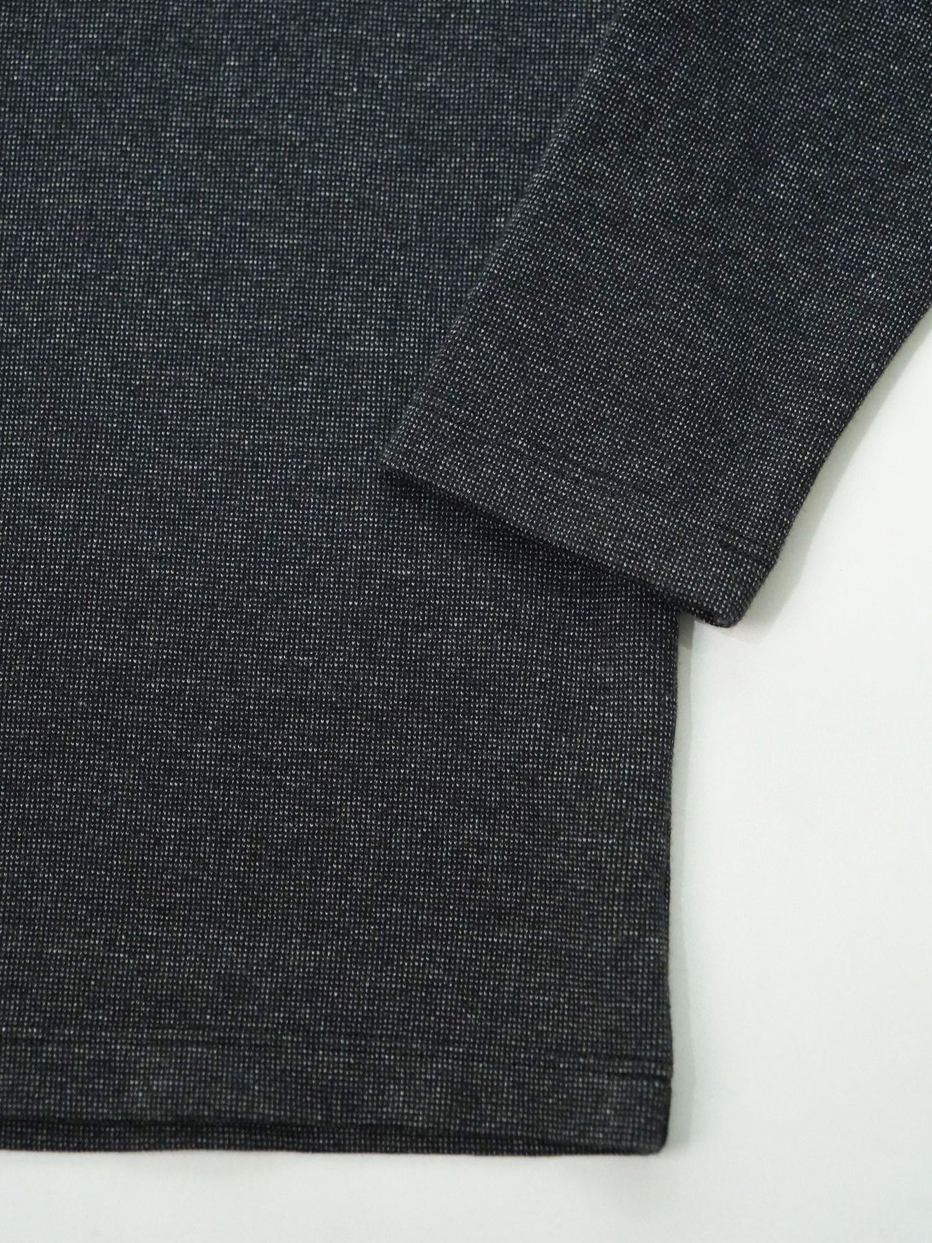 【予約品 】LUXWARM / ロングスリーブTシャツ / 杢チャコール