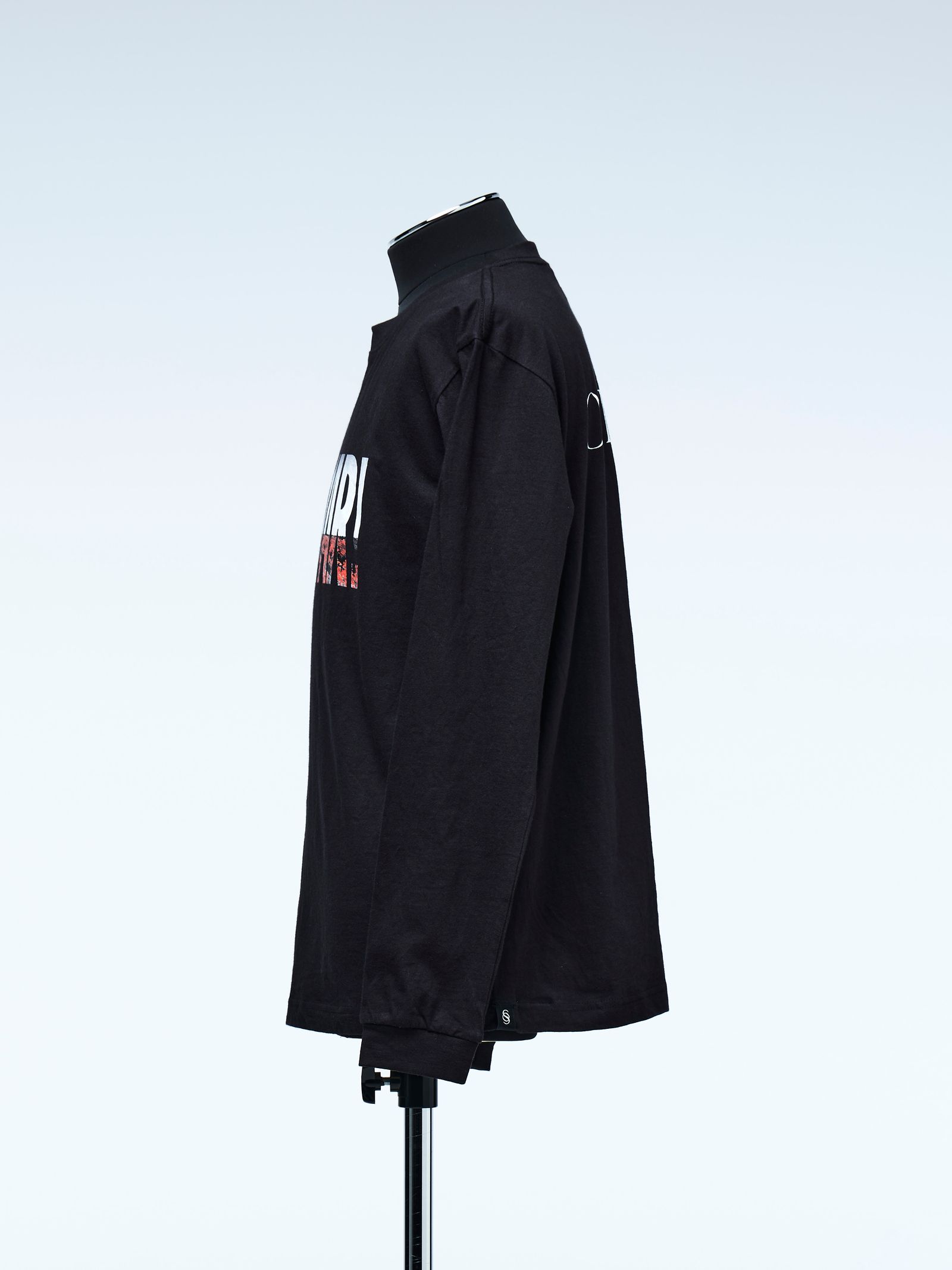 《予約品》 NOWAR-CharityLongSleevesT-Shirt / 長袖Tシャツ  / ブラック 【THE ONENESS】 4月中入荷予定