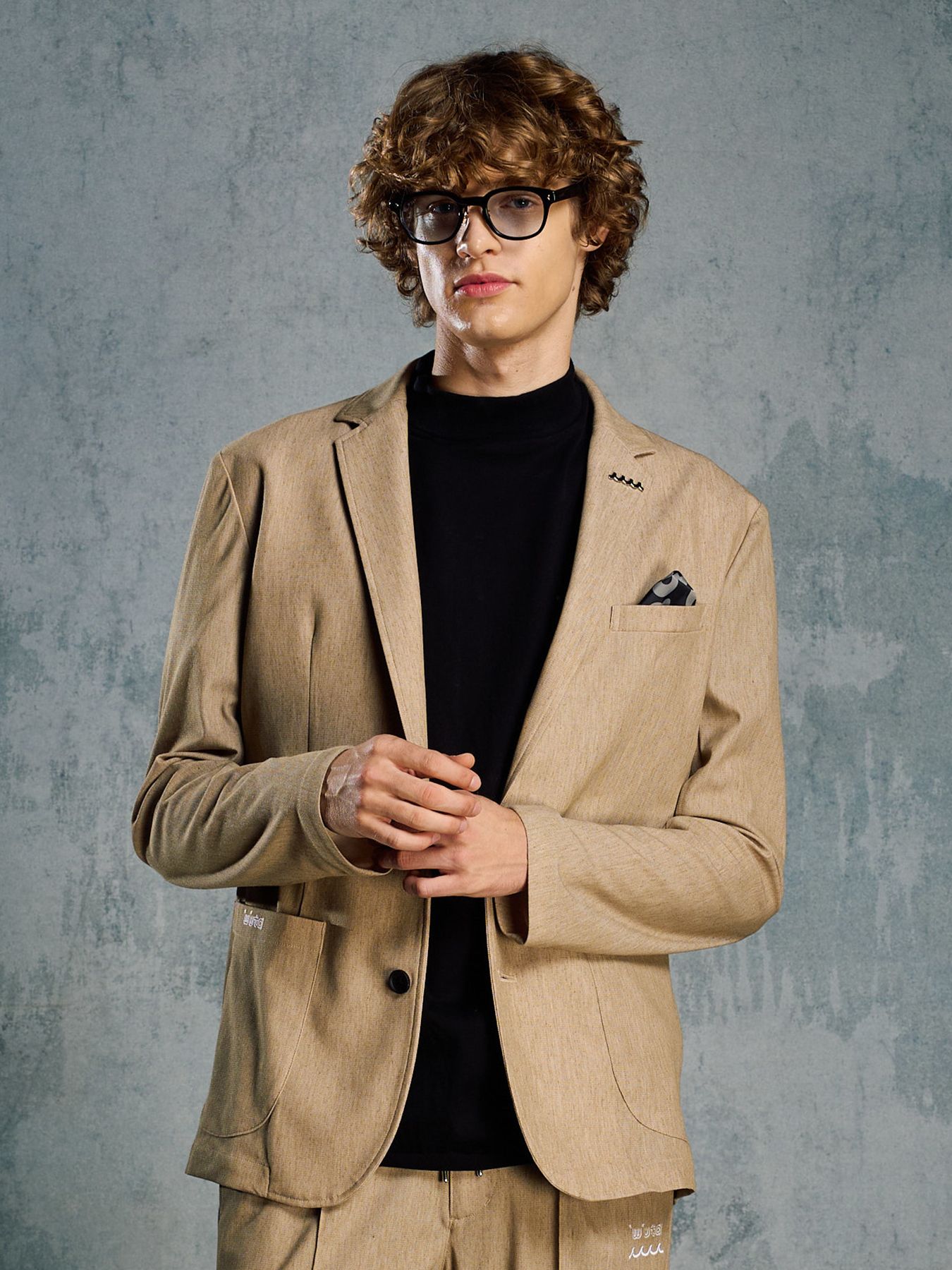 【予約品 1月25日(日) 締切】muta × wjk collection：smart jacket / スマートジャケット / キャメル