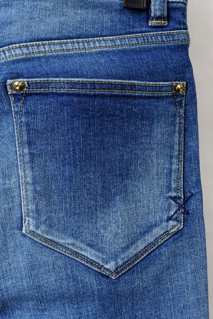 【ys Yuji SUGENO】Hybrid Stretch USED Skinny Denim Pants / INDIGO
