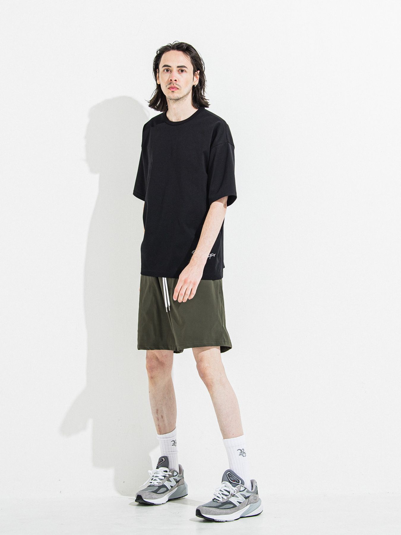 【予約品 】TV NYLON SHORTS / ティーヴィーナイロンショーツ / カーキ