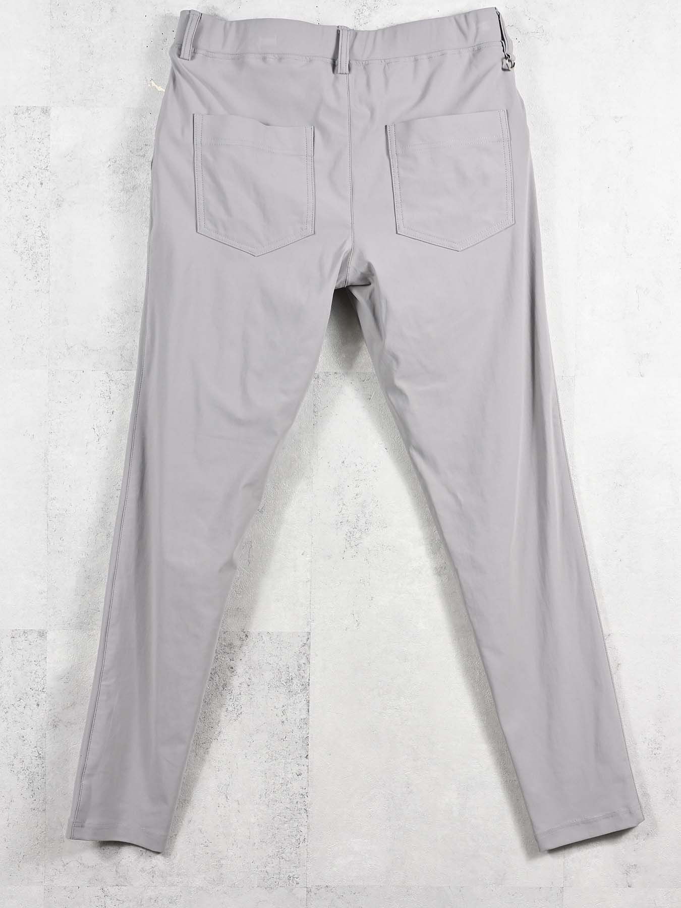 【予約品 11月16日(日) 締切】CHRIS EASY TUCK PANTS / スラックス イージーパンツ / グレー