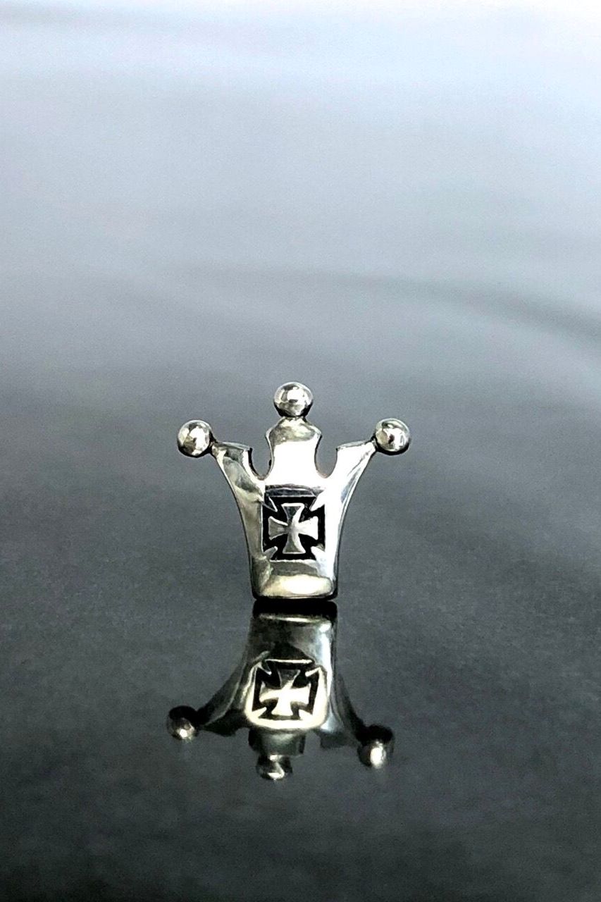 《受注生産》 CROWN STUD ピアス 【GOD SIZE】 注文から2～3週間後入荷予定