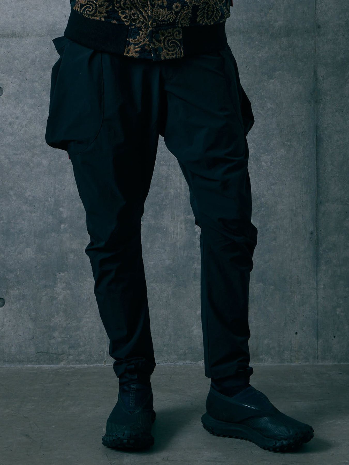 GRAPPING RIDE CARGO PANTS / カーゴパンツ / BLACK