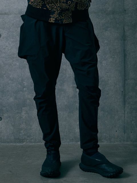 GRAPPING RIDE CARGO PANTS / カーゴパンツ / BLACK