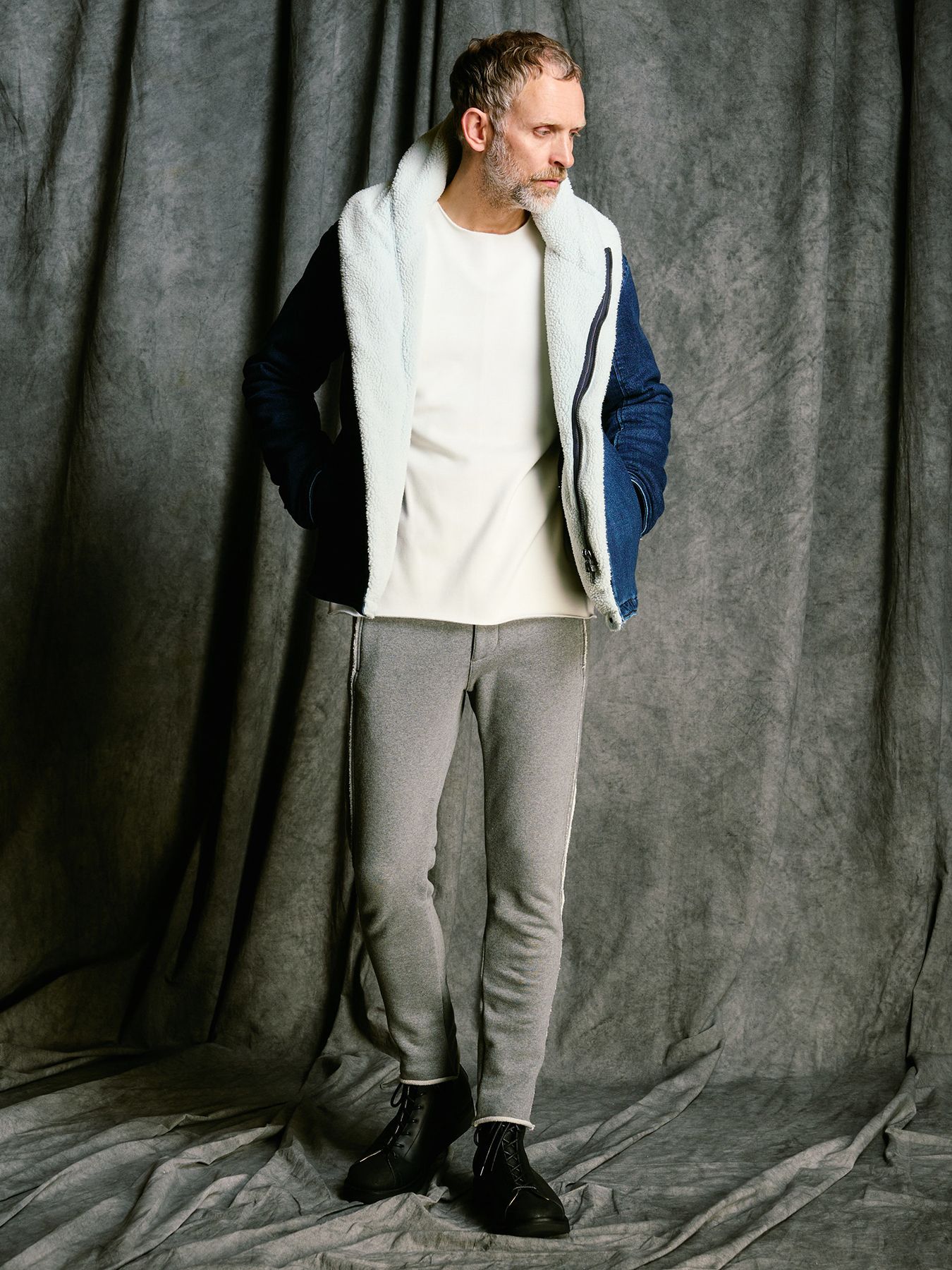 【予約品 4月19日(日) 18時締切】denim jersey hooded riders / デニムジャージー フーデッドライダース / インディゴユーズド