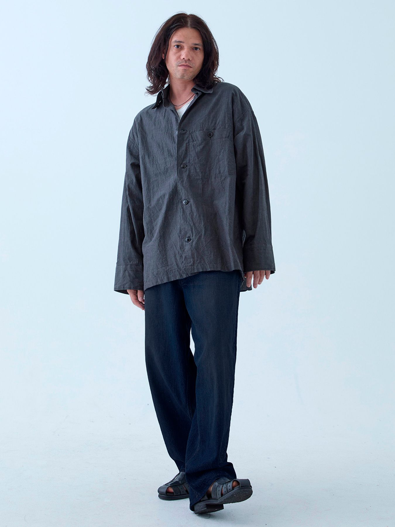【予約品 5月7日(水)AM10時  締切】Fluxdenim / デニムパンツ / インディゴ×ネイビー