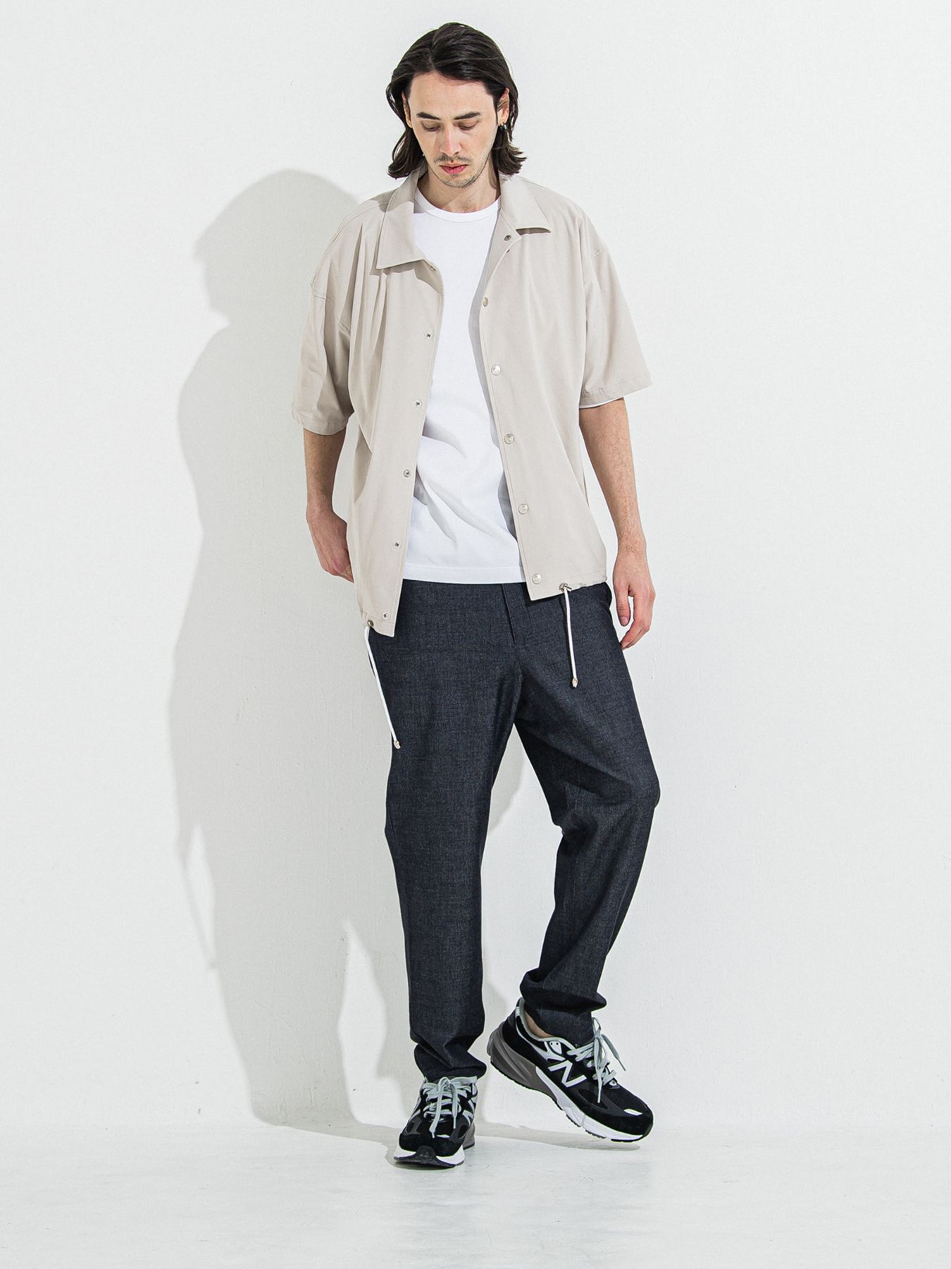 【予約品 】YOAKE PHOTO OVER TEE /  フォトオーバーサイズTシャツ / ホワイト