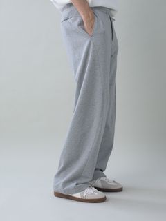 【予約品 5月6日(水) 締切】3D-SWEATPANTS / 3Dスウェットパンツ / 杢グレー