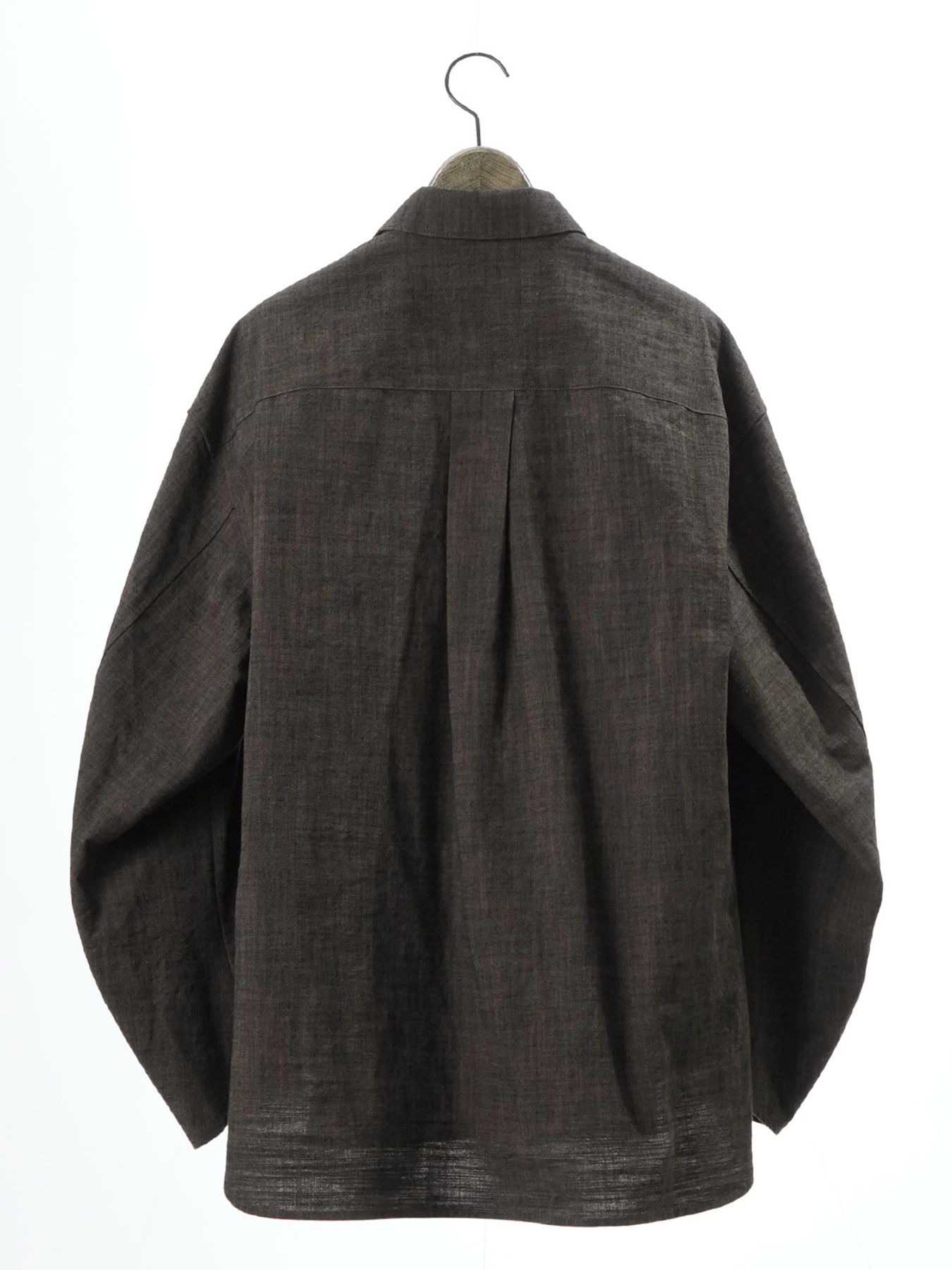 【予約品 10月26日(日) 締切】GERMANSHIRT / コットンシャツ / BROWN