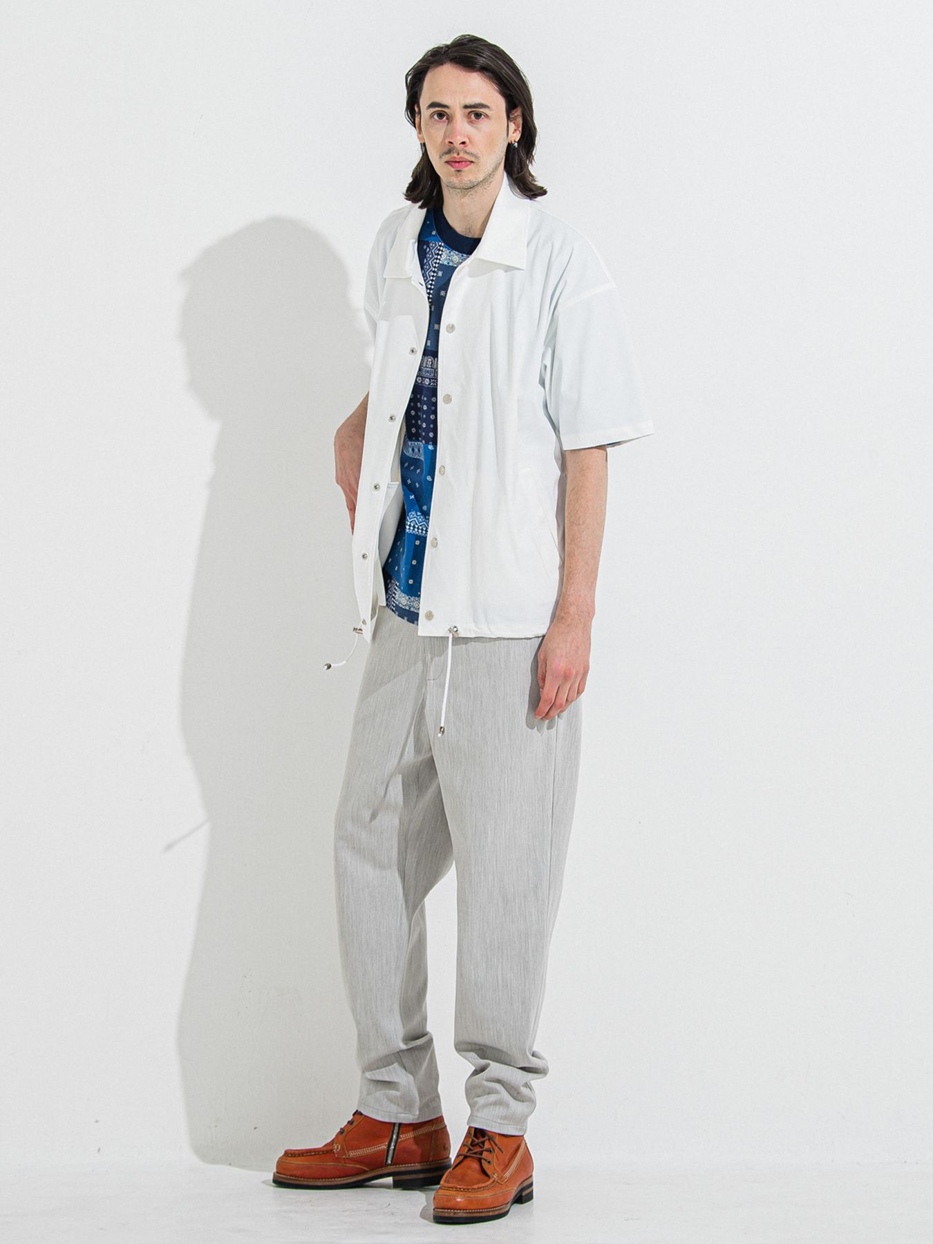 【予約品 】BANDANA OVER TEE / バンダナオーバーサイズTシャツ / ネイビー
