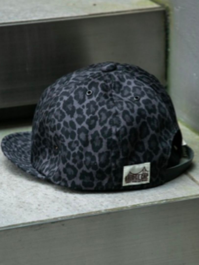 BRIDGE CAP TYPE1  LEOレオパードBLACK【Mighty Shine】
